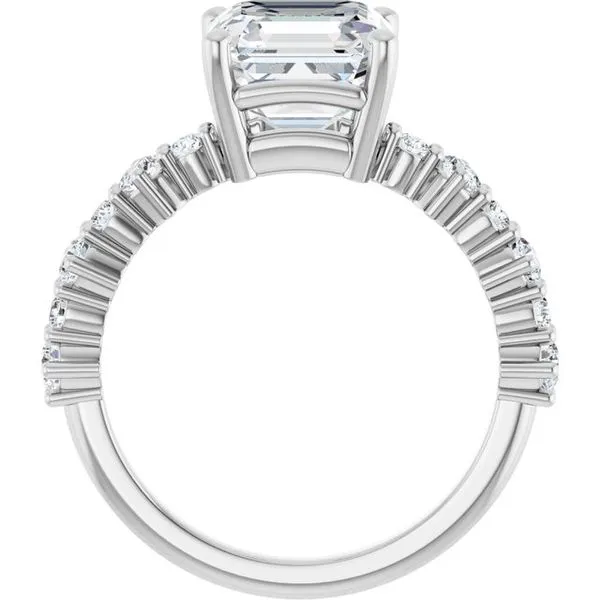 Accented Engagement Ring Image 2 Shipley's Fine Jewelry Hampstead, MD