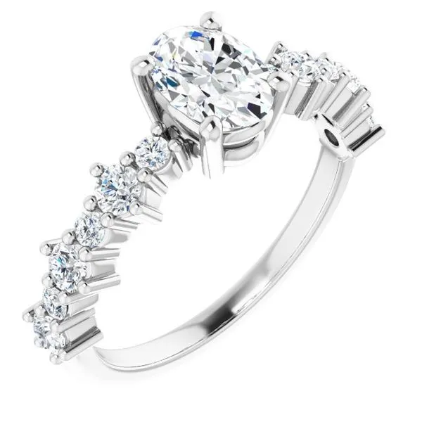 Accented Engagement Ring Shipley's Fine Jewelry Hampstead, MD