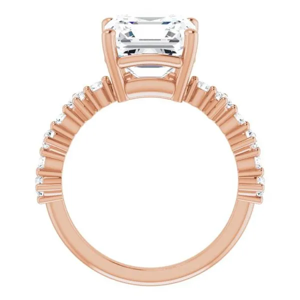 Accented Engagement Ring Image 2 Shipley's Fine Jewelry Hampstead, MD