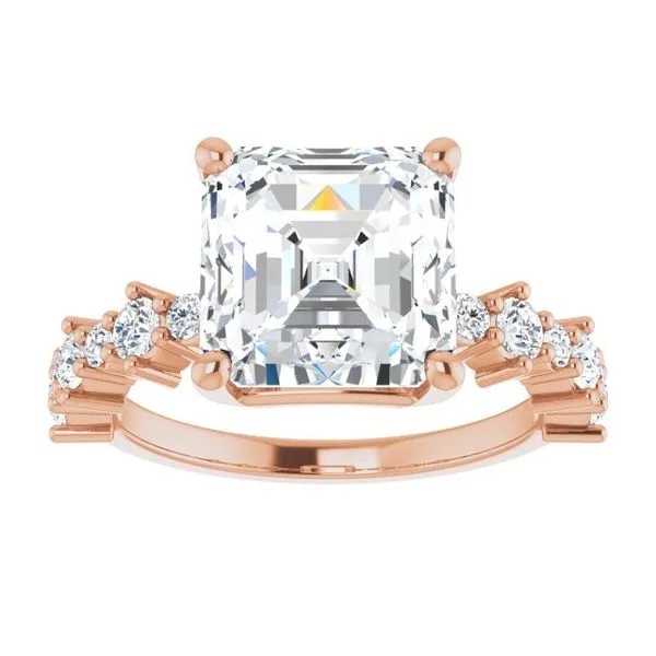 Accented Engagement Ring Image 3 Shipley's Fine Jewelry Hampstead, MD