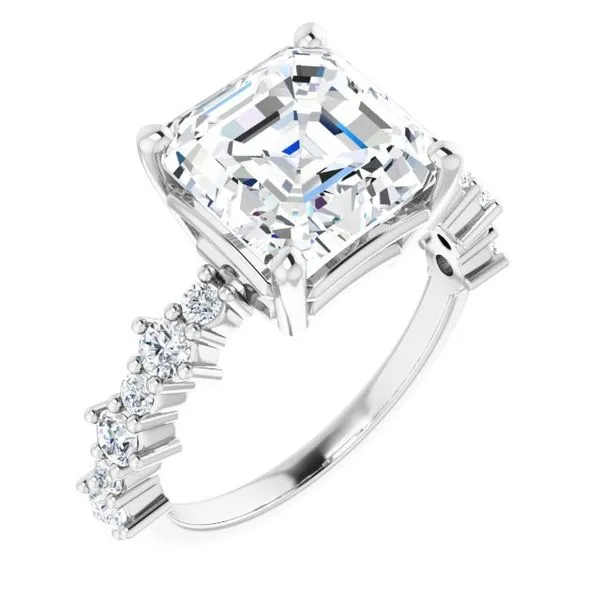 Accented Engagement Ring Shipley's Fine Jewelry Hampstead, MD