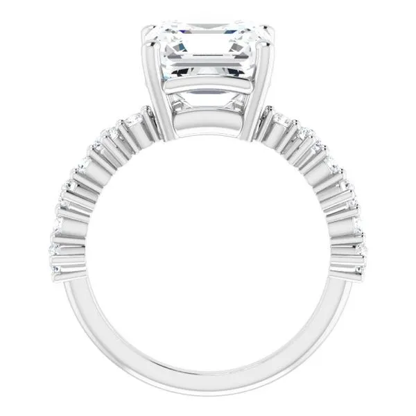 Accented Engagement Ring Image 2 Shipley's Fine Jewelry Hampstead, MD