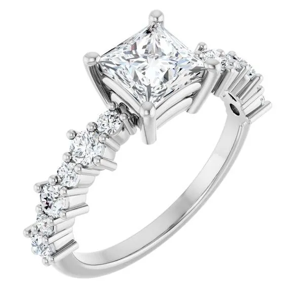 Accented Engagement Ring Shipley's Fine Jewelry Hampstead, MD