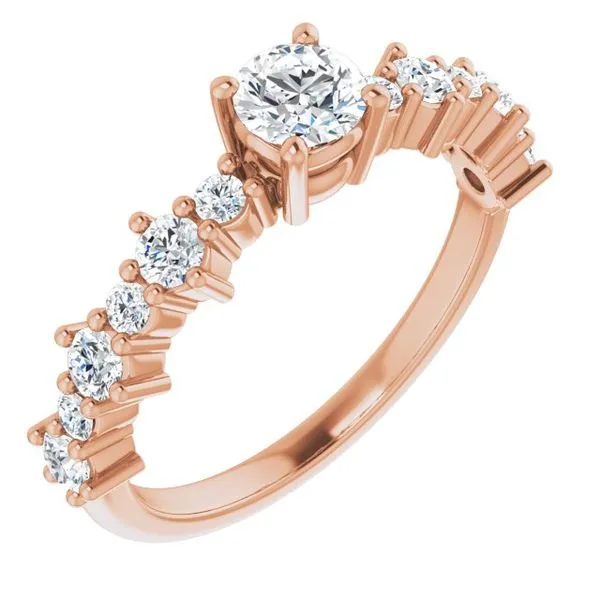 Accented Engagement Ring Raleigh Diamond Fine Jewelry Raleigh, NC
