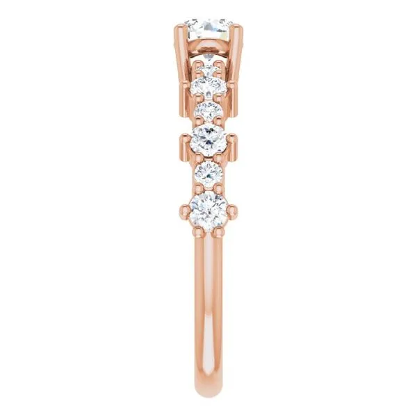 Accented Engagement Ring Image 4 Raleigh Diamond Fine Jewelry Raleigh, NC
