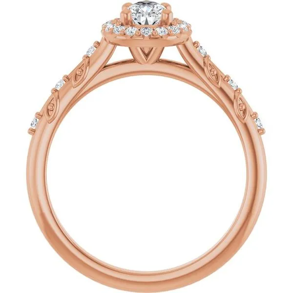 Halo-Style Engagement Ring Image 2 Raleigh Diamond Fine Jewelry Raleigh, NC