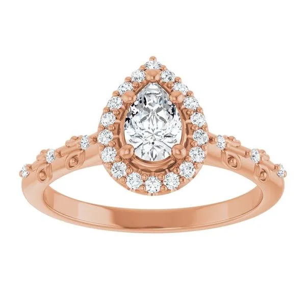 Halo-Style Engagement Ring Image 3 Raleigh Diamond Fine Jewelry Raleigh, NC