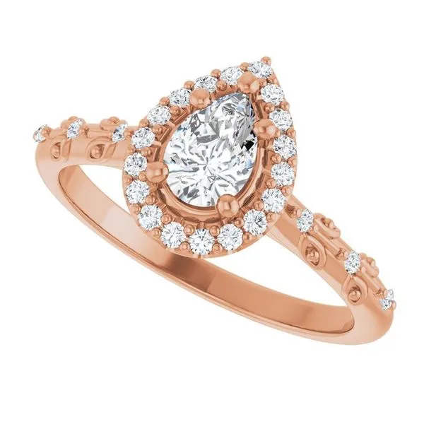 Halo-Style Engagement Ring Image 5 Raleigh Diamond Fine Jewelry Raleigh, NC