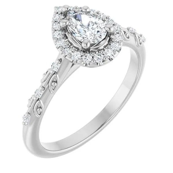 Halo-Style Engagement Ring Raleigh Diamond Fine Jewelry Raleigh, NC