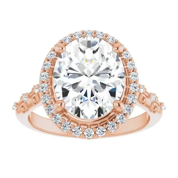 Halo-Style Engagement Ring Image 3 Shipley's Fine Jewelry Hampstead, MD