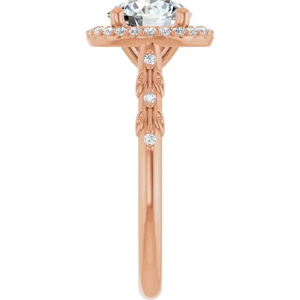 Halo-Style Engagement Ring Image 4 Shipley's Fine Jewelry Hampstead, MD