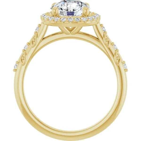 Halo-Style Engagement Ring Image 2 Shipley's Fine Jewelry Hampstead, MD