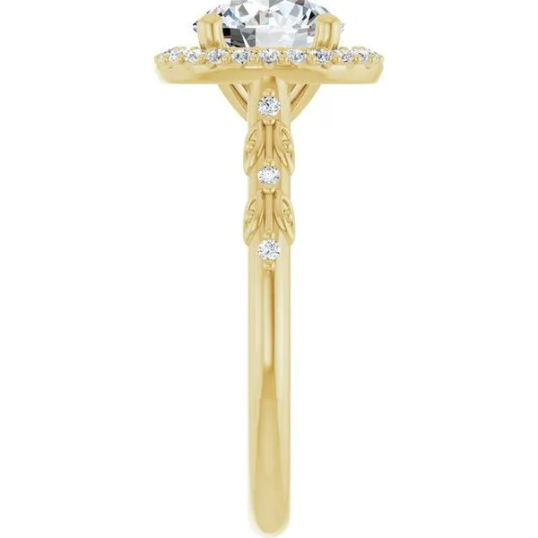 Halo-Style Engagement Ring Image 4 Shipley's Fine Jewelry Hampstead, MD