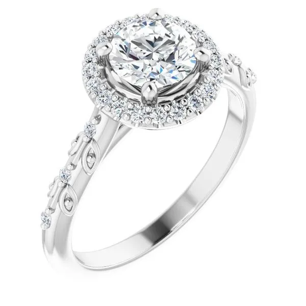 Halo-Style Engagement Ring Shipley's Fine Jewelry Hampstead, MD