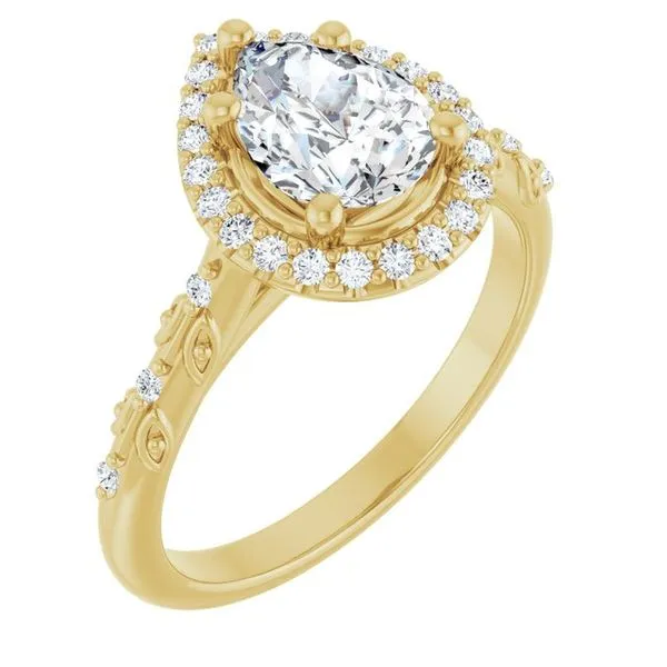 Halo-Style Engagement Ring Raleigh Diamond Fine Jewelry Raleigh, NC