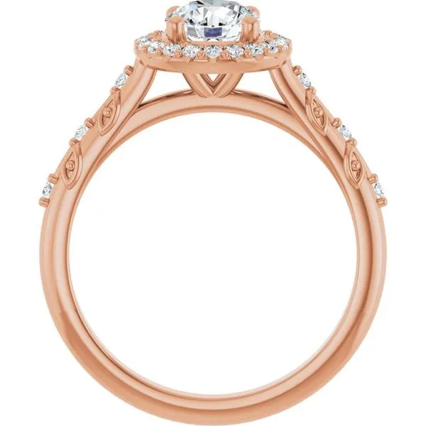Halo-Style Engagement Ring Image 2 Shipley's Fine Jewelry Hampstead, MD