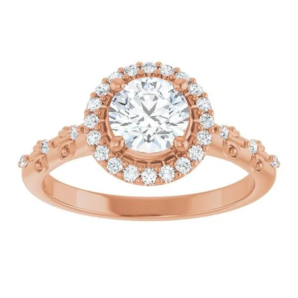 Halo-Style Engagement Ring Image 3 Shipley's Fine Jewelry Hampstead, MD