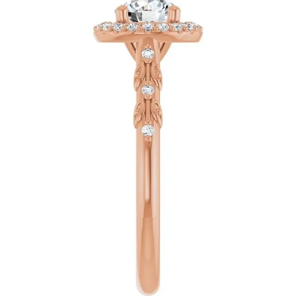 Halo-Style Engagement Ring Image 4 Shipley's Fine Jewelry Hampstead, MD