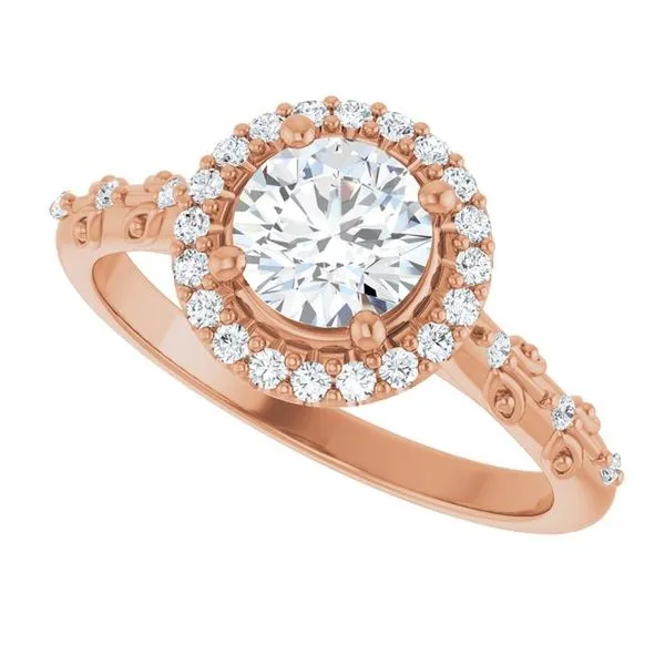 Halo-Style Engagement Ring Image 5 Shipley's Fine Jewelry Hampstead, MD