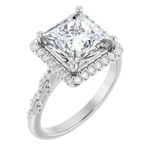Halo-Style Engagement Ring Shipley's Fine Jewelry Hampstead, MD