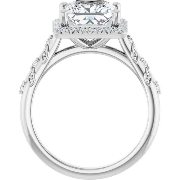 Halo-Style Engagement Ring Image 2 Shipley's Fine Jewelry Hampstead, MD