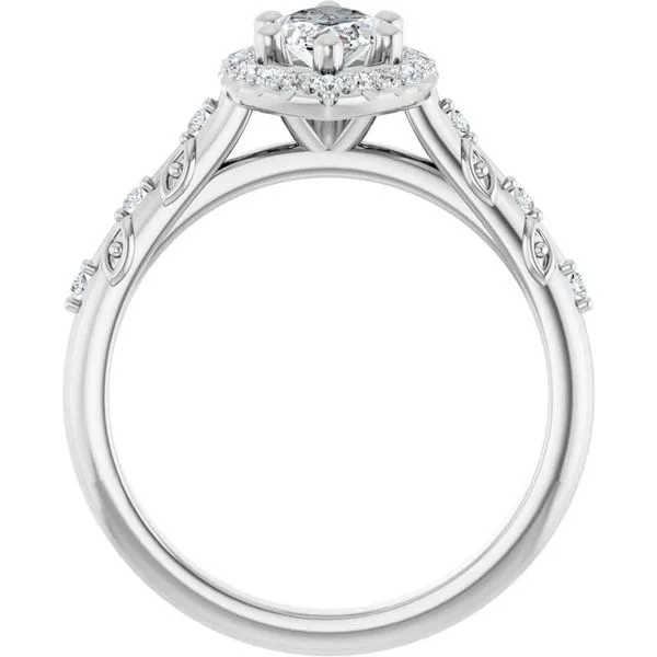 Halo-Style Engagement Ring Image 2 Raleigh Diamond Fine Jewelry Raleigh, NC