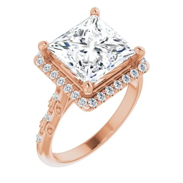 Halo-Style Engagement Ring Raleigh Diamond Fine Jewelry Raleigh, NC