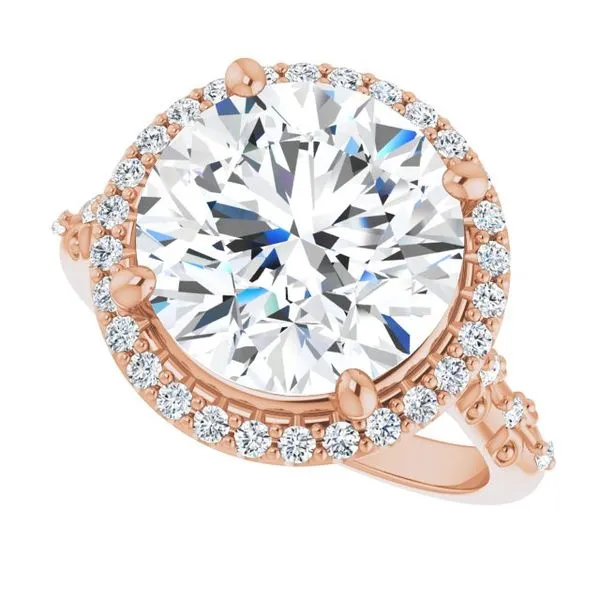 Halo-Style Engagement Ring Image 5 Shipley's Fine Jewelry Hampstead, MD