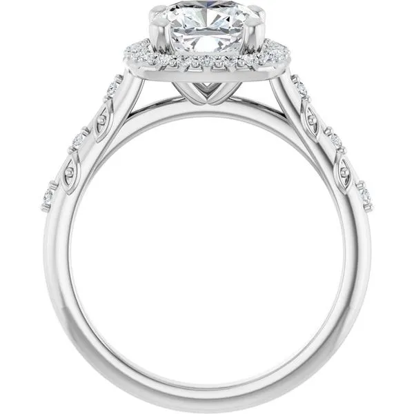 Halo-Style Engagement Ring Image 2 Shipley's Fine Jewelry Hampstead, MD