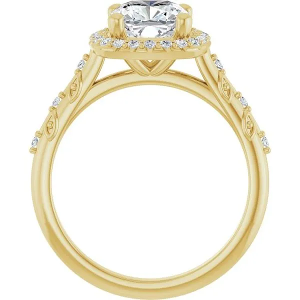 Halo-Style Engagement Ring Image 2 Shipley's Fine Jewelry Hampstead, MD