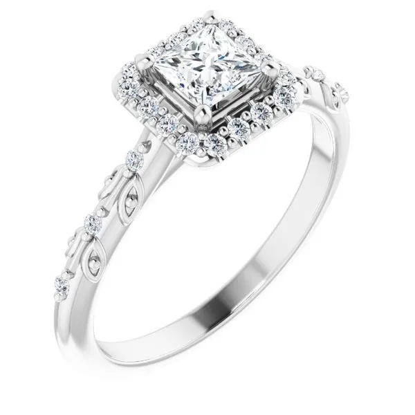 Halo-Style Engagement Ring Shipley's Fine Jewelry Hampstead, MD