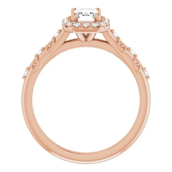 Halo-Style Engagement Ring Image 2 Raleigh Diamond Fine Jewelry Raleigh, NC