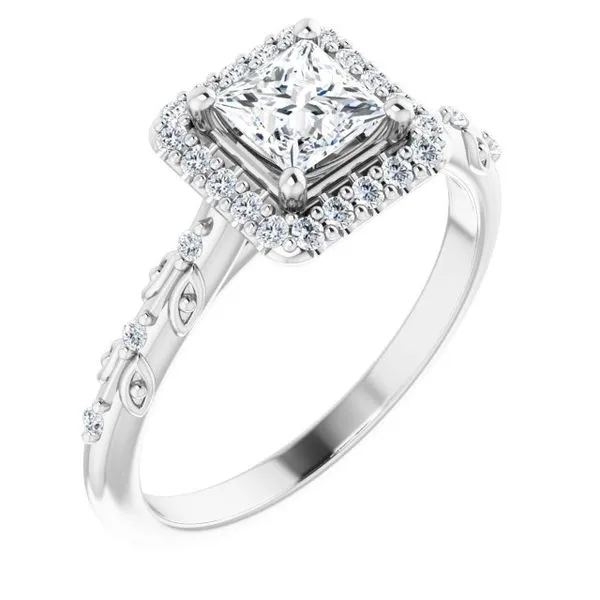 Halo-Style Engagement Ring Shipley's Fine Jewelry Hampstead, MD