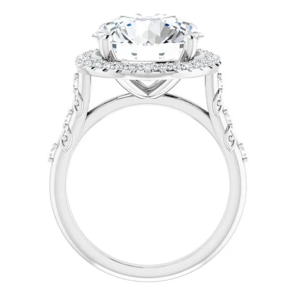 Halo-Style Engagement Ring Image 2 Shipley's Fine Jewelry Hampstead, MD
