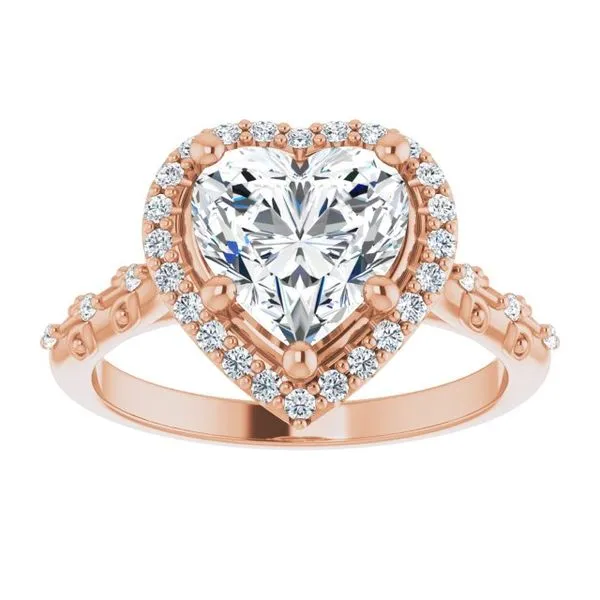 Halo-Style Engagement Ring Image 3 Shipley's Fine Jewelry Hampstead, MD