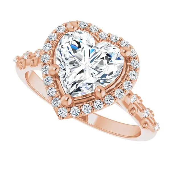 Halo-Style Engagement Ring Image 5 Shipley's Fine Jewelry Hampstead, MD