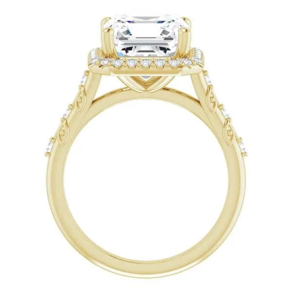 Halo-Style Engagement Ring Image 2 Shipley's Fine Jewelry Hampstead, MD