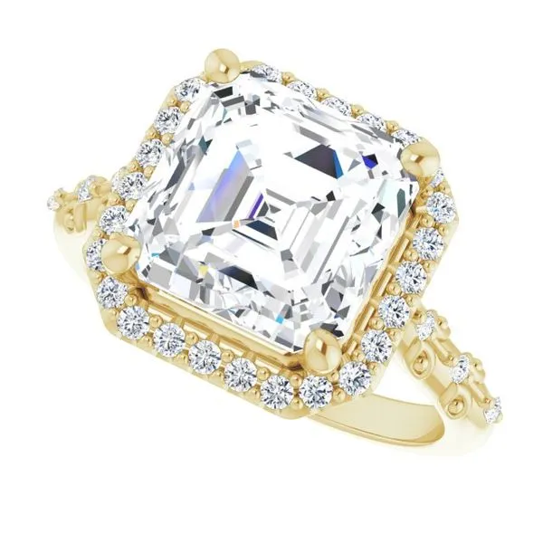Halo-Style Engagement Ring Image 5 Shipley's Fine Jewelry Hampstead, MD