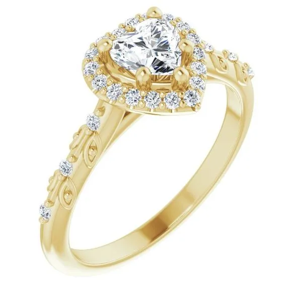 Halo-Style Engagement Ring Raleigh Diamond Fine Jewelry Raleigh, NC