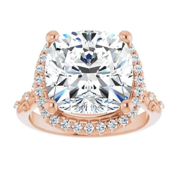 Halo-Style Engagement Ring Image 3 Shipley's Fine Jewelry Hampstead, MD