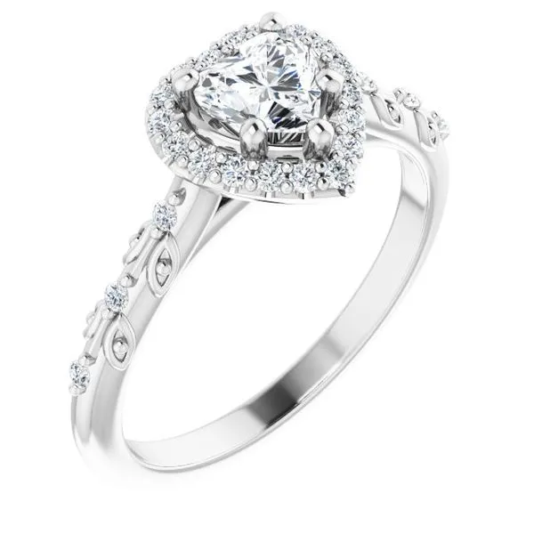 Halo-Style Engagement Ring Raleigh Diamond Fine Jewelry Raleigh, NC