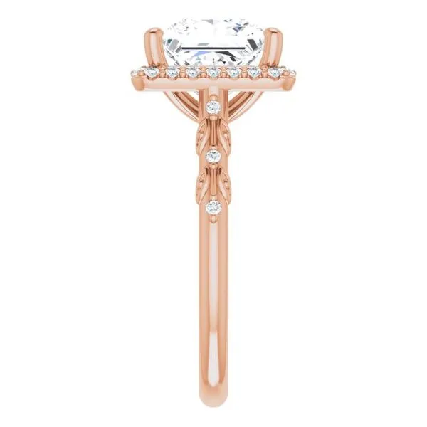 Halo-Style Engagement Ring Image 4 Raleigh Diamond Fine Jewelry Raleigh, NC