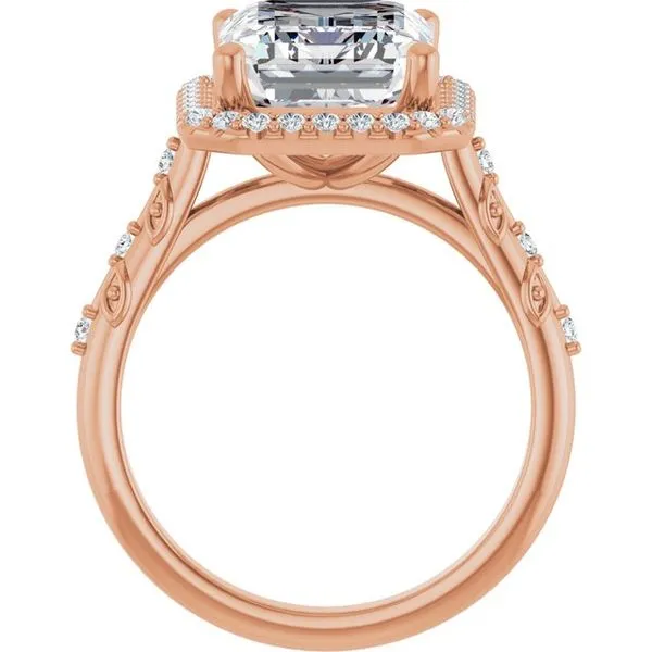 Halo-Style Engagement Ring Image 2 Shipley's Fine Jewelry Hampstead, MD