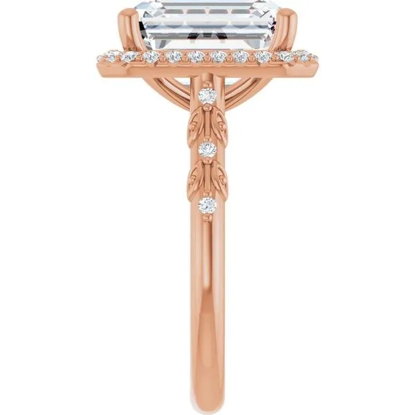 Halo-Style Engagement Ring Image 4 Shipley's Fine Jewelry Hampstead, MD