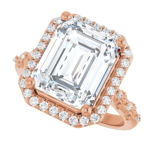 Halo-Style Engagement Ring Image 5 Shipley's Fine Jewelry Hampstead, MD