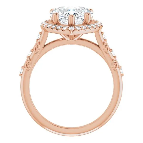 Halo-Style Engagement Ring Image 2 Shipley's Fine Jewelry Hampstead, MD