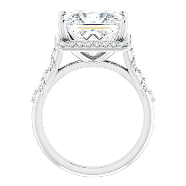 Halo-Style Engagement Ring Image 2 Shipley's Fine Jewelry Hampstead, MD