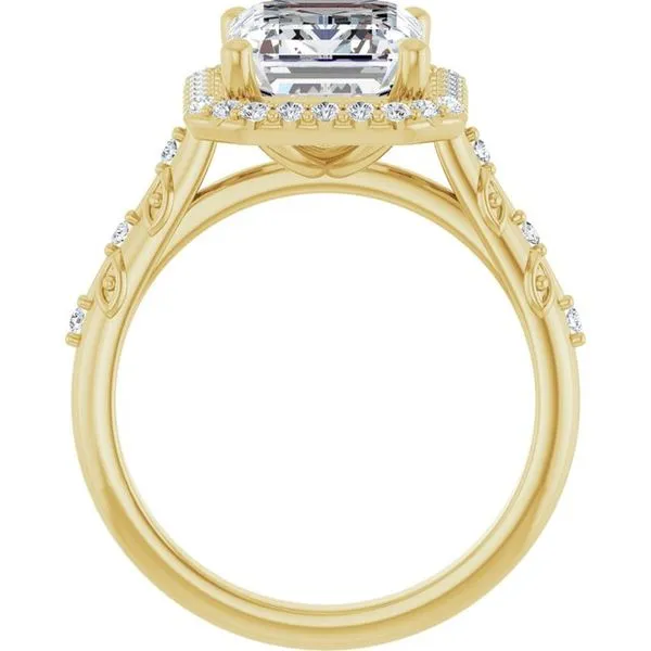 Halo-Style Engagement Ring Image 2 Shipley's Fine Jewelry Hampstead, MD