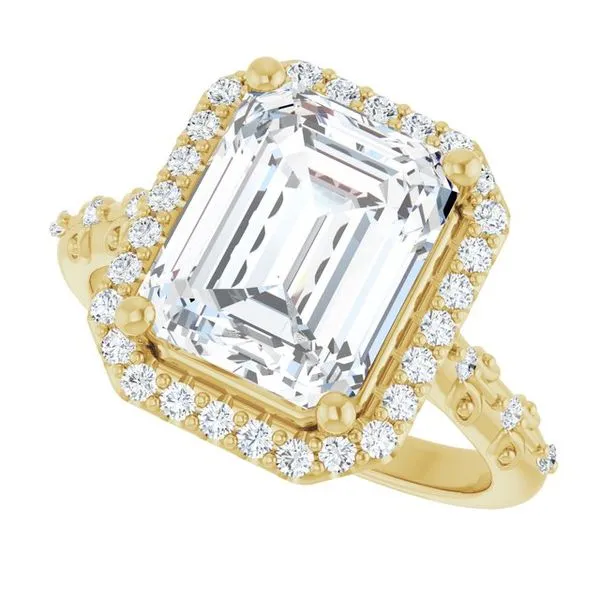 Halo-Style Engagement Ring Image 5 Shipley's Fine Jewelry Hampstead, MD