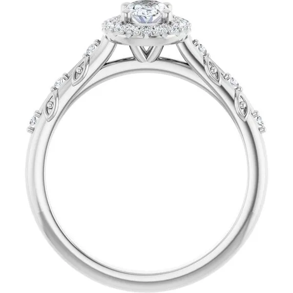 Halo-Style Engagement Ring Image 2 Shipley's Fine Jewelry Hampstead, MD